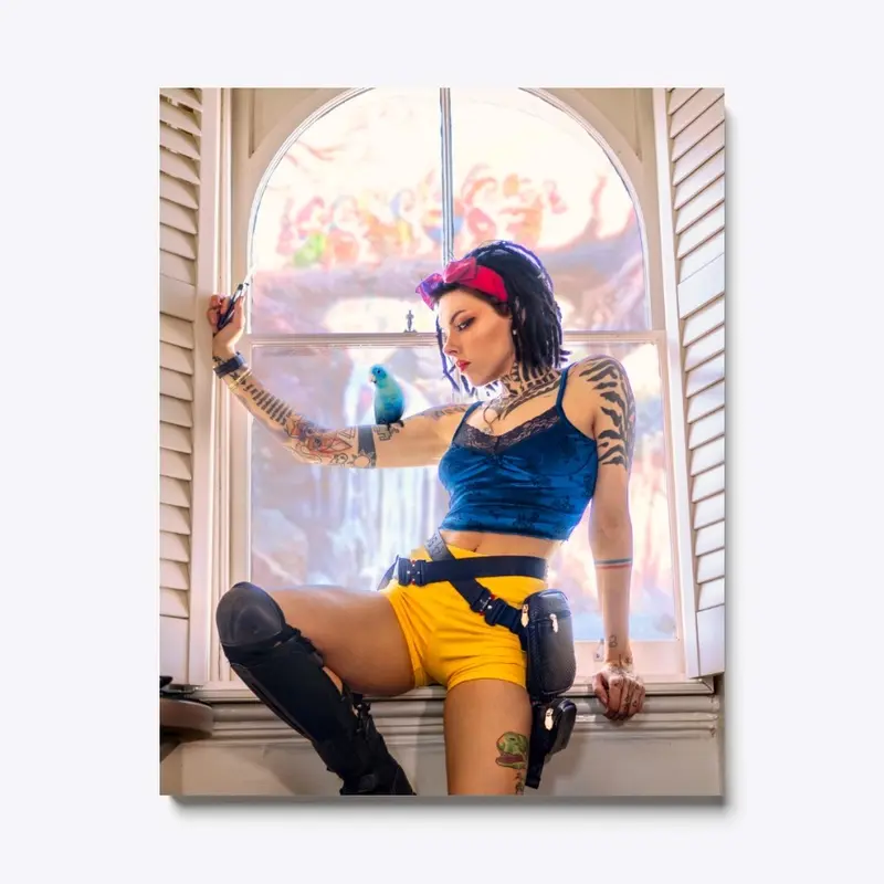 Cyberpunk Snow White